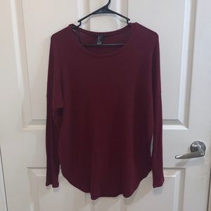 MAROON LIGHTWEIGHT SWEATER